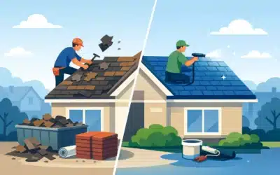 Roof Replacement Cost Comparison: Replace or Restore?